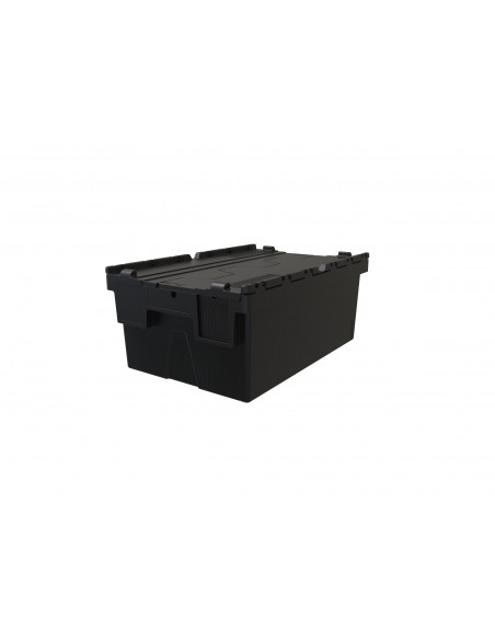 BAC GERBABLE / EMBOITABLE AVEC COUVERCLE 600X400X250 MM