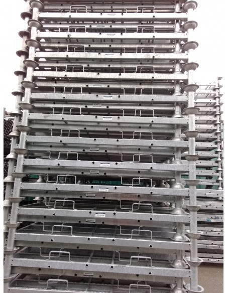 Rack de stockage mobile d'occasion