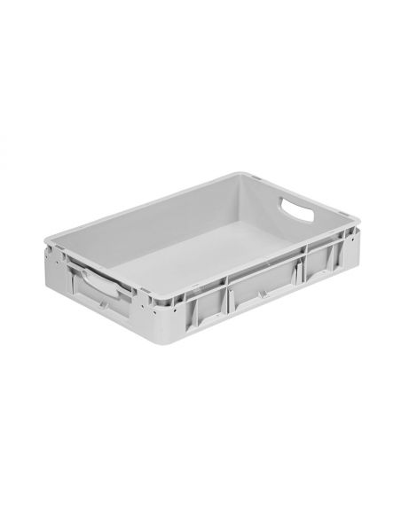 Bac plastique NE – Plein – Silverline – 600x400x120