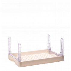 Bac pliable transparent 600x400x285 mm
