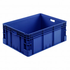 Bac norme Europe 800x600x320 mm 132 L - Bleu